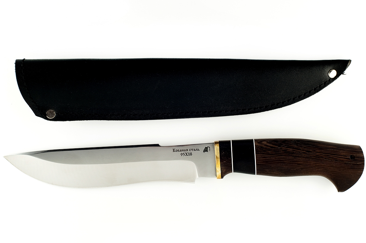 Бизон 7. 95х18 сталь Кизляр. Нож Бизон (сталь 95х18), кожа. Кизляр Бизон. Нож охотничий Бизон х12мф береста.