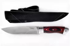 Нож Варан-3 кованая сталь 110х18 G10 красный целмет