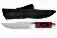 Нож Кобра-1 кованая сталь 110х18 G10 красный целмет