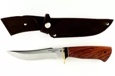 Нож Осётр-5 кованая сталь 95х18 бубинга и граб