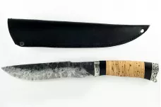 Нож Бизон кованая сталь 9хс граб