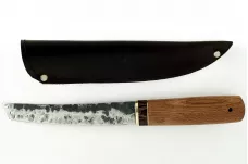 Нож Самурай кованая сталь 9хс сапеле