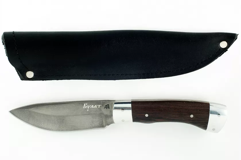 Нож Кабан-1 сталь литой булат цельнометаллический