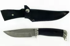 Нож Барсук-5 сталь литой булат граб