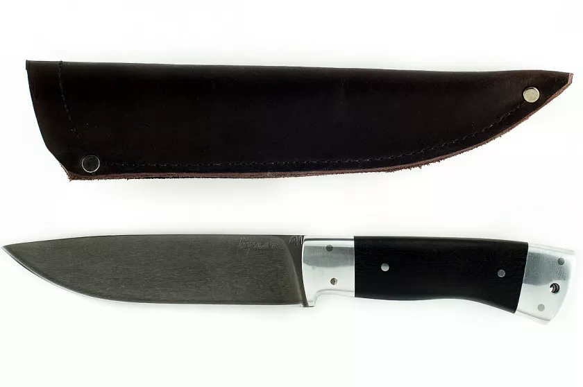 Нож Варан-5 сталь литой булат граб цельнометаллический