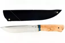 Нож Бизон немецкая сталь D-2 карельская берёза