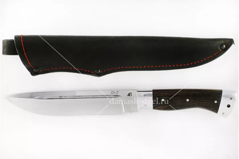 Нож Скорпион-1 немецкая сталь D-2 венге цельнометаллический