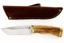 Нож Зубр(n) немецкая сталь D-2 зебрано