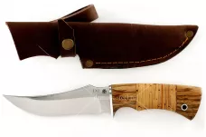 Нож Фараон(n)-1 немецкая сталь D-2 зебрано и береста