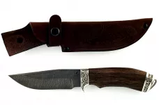 Нож Барсук-5 сталь дамаск венге