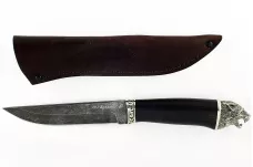 Нож Волк-5 кованая сталь ХВ-5 Алмазка граб голова