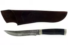 Нож Акула-2 кованая сталь ХВ-5 Алмазка граб