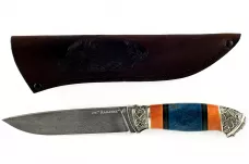 Нож Варан кованая сталь хв-5 Алмазка карельская берёза