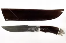 Нож Бизон-1 кованая сталь ХВ-5 Алмазка венге голова