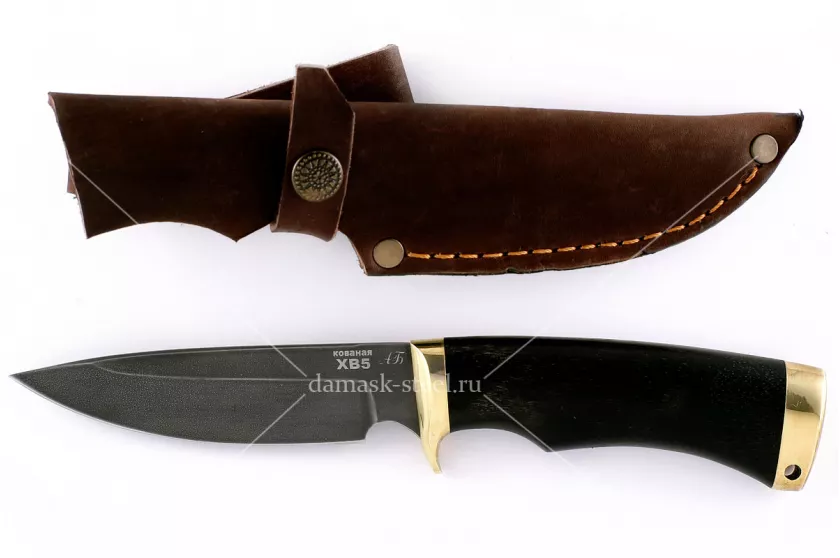Нож Клык(n) кованая сталь XB-5 Алмазка граб