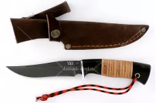 Нож Мангуст(n)-1 кованая сталь XB-5 Алмазка граб и береста